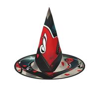 Tamiger Sombrero de carnaval con estampado de amor y música para adultos, disfraz de fiesta temática, cosplay, accesorio de viaje