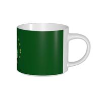Tamiger Tazas de cerámica de gran capacidad con impresión del día de San Patricio para el hogar, oficina, diario, camping, picnic, cocina, juegos de regalo