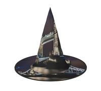 Tamiger Tower Bridge In London - Sombrero de carnaval para adultos, diseño de fiesta temática, cosplay, accesorio de viaje