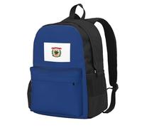 Tamiger West Virginia State Flag Print - Bolsa unisex de gran capacidad, resistente al agua, ligera, para escapadas de fin de semana al aire libre