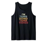 Tamir Name Tamir Personalized Name First Given Camiseta sin Mangas