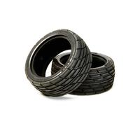 TAMIYA 1/10 4 Wheel Drive M-2 Onroad Tires 2 TAM53227