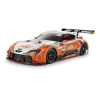 Tamiya 58703 1:10 RC au Tom's GR Supra (TT-02) - Coche teledirigido, vehículo RC, modelismo, Kit para Montar, Modelo de Kit