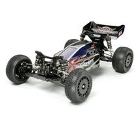 Tamiya 300058370 - DF03 con Errores Impacto Oscuro, con Mando a Distancia 4WD vehículos Todo Terreno, 1:10, Kit de Motor eléctrico [Importado de Alemania]