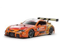 Tamiya 47514 1:10 RC ENEOS X Prime GR Supra TT-02 - Coche teledirigido, vehículo RC, modelismo, Kit para Montar, Hobby, Manualidades