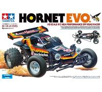 Tamiya 58742 1:10 RC Hornet EVO. - Coche teledirigido, vehículo, modelismo, Montaje, Hobby, Kit RC, sin Pintar