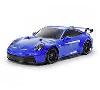 Tamiya 58712 1:10 RC Porsche 911 GT3 (992) TT-02 - Coche teledirigido, vehículo, modelismo, Montaje, Hobby, Kit RC, sin Pintar