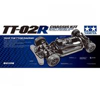 Tamiya 1:10 RC TT-02R Chassis Kit 300047326 Tuned Version Hop Up Parts Bausatz