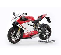 Tamiya Tamiya-300114132 vehículo 1:12 Ducati 1199 Panigale S Tricolore, réplica Fiel, plástico, Hobby, encolado, Kit de modelismo, Montaje, sin Pintar, Multicolor (14132)