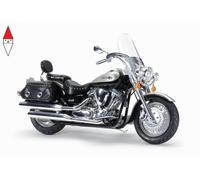 Tamiya Kit plástico 1:12 Yamaha XV1600 Roadstar Custom – réplica fiel, sin pintar, encolado
