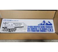 TAMIYA 1/14 Eléctrico RC Big Truck No.19 3-Axis Reefer / Semirremolque 56319
