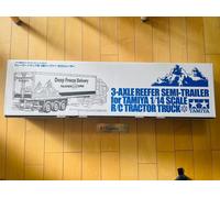 Tamiya-56319 - Remolque Frigorífico E:1/10 3 Ejes