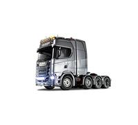 Tamiya 1:14 RC Scania 770S 8x4/4 - Kit para Montar, Camión RC, Control Remoto, Juguete de Construcción, Modelismo, Bricolaje, Sin Pintar
