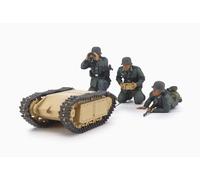 Tamiya Set de figuras 35357 1/35 - Pioneros alemanes y Goliath - Nuevo
