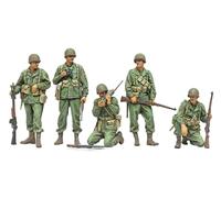 TAMIYA 35379 1:35 US Escuadrón de Infantería (5) - Construcción de maquetas, plástico, Hobbies, Manualidades, Pegar, Maqueta, Modelo, Montaje, Sin Pintar
