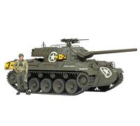 Tamiya Army 35376 1:35 US M18 Hellcat Tanque de Caza réplica Fiel construcción de plástico, Manualidades, Kit de Modelo, Montaje, sin Pintar, Multicolor