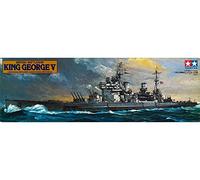 Tamiya-1/350 British King George V Plastic Boat Rey Jorge V Kit de Modelo, Multicolor, S (TAM78010)