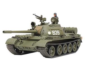Tamiya 1:48 Rus. con. KPz T-55. - Réplica Fiel al Original, modelismo, Kit de plástico, Hobby, Kit de modelismo, Montaje, sin Pintar