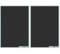 Tamiya 12681 - 1:6/1:12/1:24, decoración de Carbono, Sarga/Fina, modelismo, Manualidades, aficiones, Pegado, Accesorios, Pieza de Repuesto (Paquete de 2)