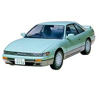 Tamiya 24078 1:24 Nissan Silvia K's, Kit, Hobby, Bricolaje, Pegar, maquetas, modelismo plástico, Color Plateado y Gris, Small