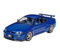 Tamiya 24210 Nissan Skyline GT-R V-Spec R34, Color Blanco, Mittel