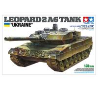 Tamiya 25207-1 :3 5 Leopardo 2A6 Tanque "Ucrania" - Nuevo