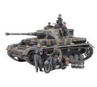 Tamiya 25209 1:35 DT. PzKpfw.IV Ausf.G m. Krad Ost F. - Kit de Modelismo en Plástico para Armar Tanque