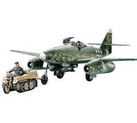 Tamiya 25215 1:48 Me262A-2A w. Kettenkraftrad (2) - Modelismo, Kit de plastico, Hobby, Manualidades, Pegamento, Kit de modelismo, maquetas, Montaje