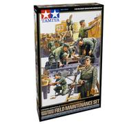 Tamiya 300032547 - German Tank Crew Mantenimiento de Campo 1:48 (incluye 9 figuras)