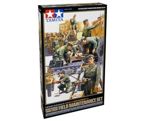 Tamiya 300032547 - German Tank Crew Mantenimiento de Campo 1:48 (incluye 9 figuras)