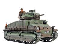TAMIYA 300035344-Tanque Mediano francés SOMUA S35 1:35, réplic (Importación USA)