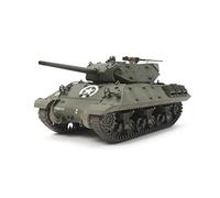Tamiya 300035350-1:35 US Panzerjäger M10 (3) Mittl. Prod, réplica Fiel, Kit de construcción de plástico, Manualidades, maqueta, Montaje, sin Pintar, Verde