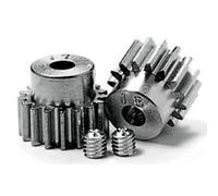 Tamiya 300050354 - Juego de piñón de Motor AV 16/17 Dientes endurecidos