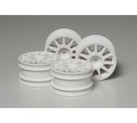 Tamiya 300051237 - Chasis M 11-Speichen Llantas Blanco (4) - Nuevo