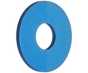 Tamiya 300054573 - TRF Aluminio espaciadores 0.75 mm, 8, Azul