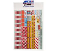 TAMIYA 300056534 56534 Burbuja 1:14 Decoración de Advertencia para Camiones/remo