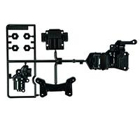 TAMIYA 310005574 TA-02/01 Piezas Carcasa de la transmisión Delantera - Accesorios para Modelos RC, Pieza de Ajuste; Pieza de Repuesto, Modelo RC, vehículo teledirigido