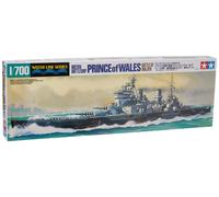 Tamiya 31615 1/700 British Battleship Prince of Wales Plastic (Importación USA)