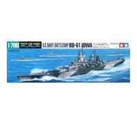 Tamiya 31616 U.S. NAVY BATTLESHIP BB-61 IOWA ( Japanese Import (Importación USA)