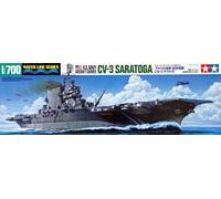 Tamiya 31713 1/700 US Aircraft Carrier Saratoga Plastic Model Kit