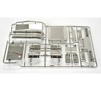 Tamiya 319225174 - Q-Teile Rejilla de Radiador Cromo Grand Hauler - Nuevo