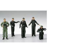 Tamiya 32512-1/48 Set de Figuras Alemán Equipo de Tanque/Infantrie - Nuevo