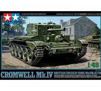 Tamiya 32528 1:48 Brit. Tanque Cromwell MK.IV-Réplica Fiel al Original, plástico, Hobby, Kit de modelismo, Montaje, sin Pintar, Color Cruise Tank chromewell