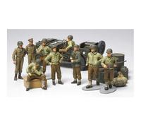 WWII U. S. Army Infantry At Rest 1:48 Figura Plástico Modelo Kit Tamiya
