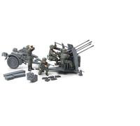 Tamiya 32554 - 1/48 Kit Figuras WWII Deutsche 20mm Flakvierling 38 - Nuevo