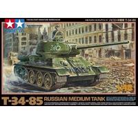 Tamiya 32599-1/48 Rusos Medium Tank T34/85 - Nuevo
