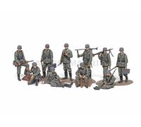 TAMIYA Militär 32602 1:48 - Fig-Set de infantería (10), réplica fiel, plástico, manualidades, maqueta, montaje, sin pintar, multicolor