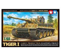 TAMIYA 32603 MAQUETA MILITAR ALEMANA TANQUE PESADO TIGRE I PRODUCCIÓN TEMPRAN...