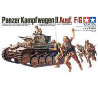 Tamiya 35009 Serie Miniatura Militar / Panzer Kampfwagen II Ausf. F/G 1/35 T48