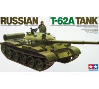 Tamiya 35108 - de Rusia T-62A Tanque Guerra 1/35 Escala Plástico Modelo Kit -